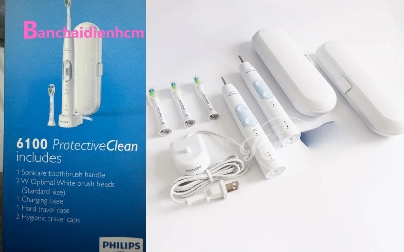 Bên trong Set 2 Philips Sonicare 6100