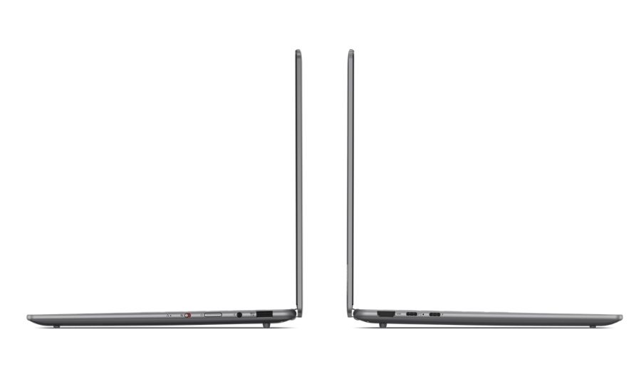 Đầy đủ cổng kết nối hiện đại, bao gồm Thunderbolt 4, trên Laptop Lenovo Yoga Slim 7 14IMH9 83CV001UVN, tối ưu cho mọi nhu cầu.