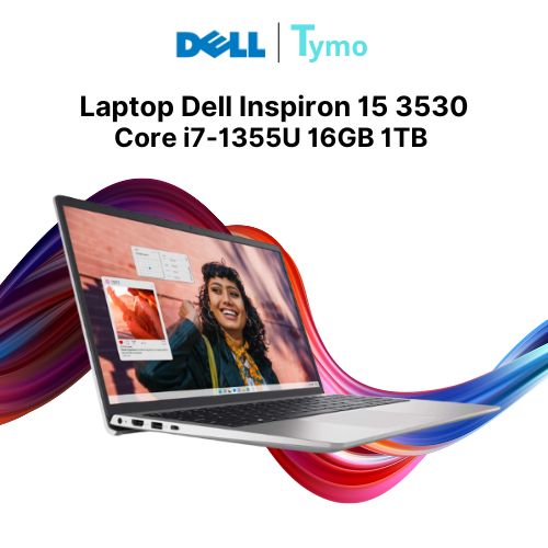 Laptop Dell Inspiron 15 3530 P16WD (Core i7-1355U | 16GB | 1TB | Intel Iris Xe | 15.6 inch FHD 120Hz) - Ảnh 5