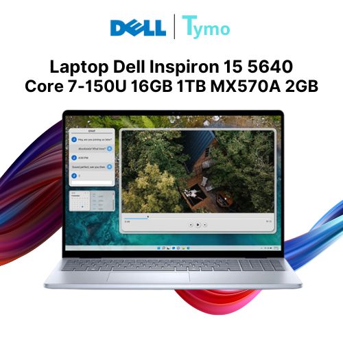 Laptop Dell Inspiron 5640 (Core i7-150U | 16GB | 1TB | MX570A 2GB | 16 inchFHD+)