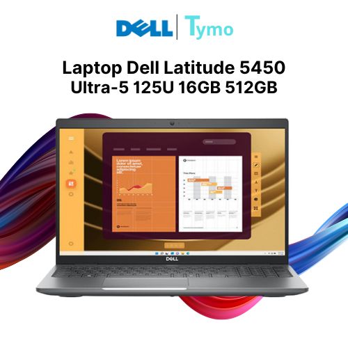 Laptop Dell Latitude 5450 (Ultra 5 125U | 16GB | 512GB | Intel Graphics | 14 inch FHD | Ubuntu)