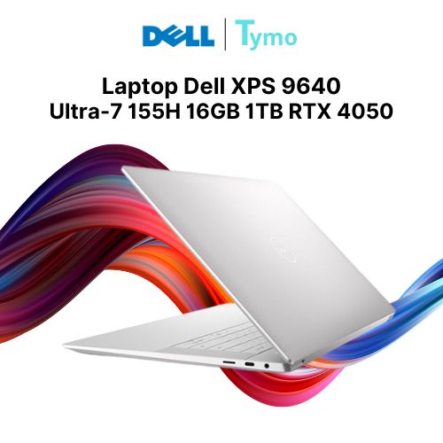 Laptop Dell XPS 16 9640 Ultra-7 155H 16GB 1TB RTX 4050 - Ảnh 2