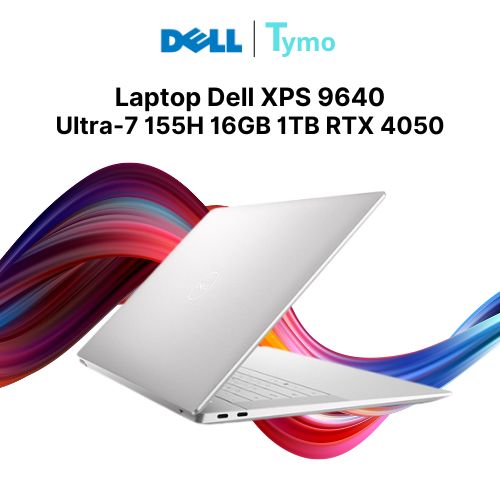 Laptop Dell XPS 16 9640 Ultra-7 155H 16GB 1TB RTX 4050 - Ảnh 4