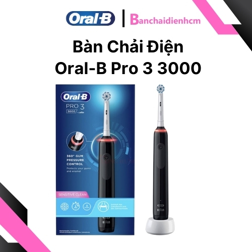 Bàn chải điện Oral-B Pro 3 3000 Chính Hãng