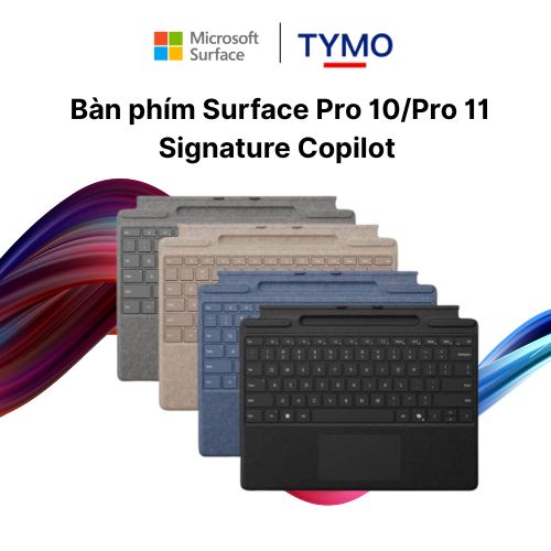 Bàn phím Surface Pro 10/Pro 11 Signature Copilot Chính Hãng