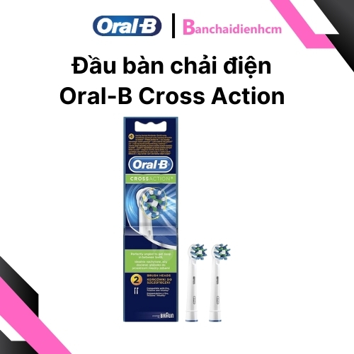 Đầu bàn chải điện Oral-B Cross Action Chính Hãng