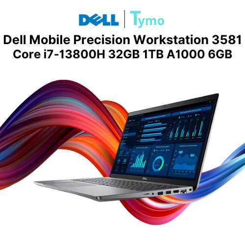 Dell Mobile Precision Workstation 3581 71024679 (Intel Core i7-13800H | 32GB | 1TB | A1000 6GB | 15.6 inch FHD) - Ảnh 2