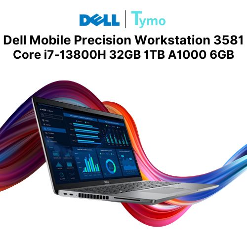 Dell Mobile Precision Workstation 3581 71024679 (Intel Core i7-13800H | 32GB | 1TB | A1000 6GB | 15.6 inch FHD) - Ảnh 5