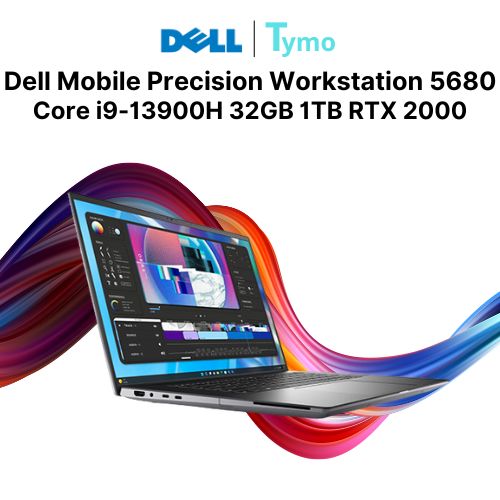 Dell Mobile Precision Workstation 5680 71024680 (Intel Core i9-13900H | 32GB | 1TB | RTX 2000 Ada 8GB | 16 inch FHD+) - Ảnh 4