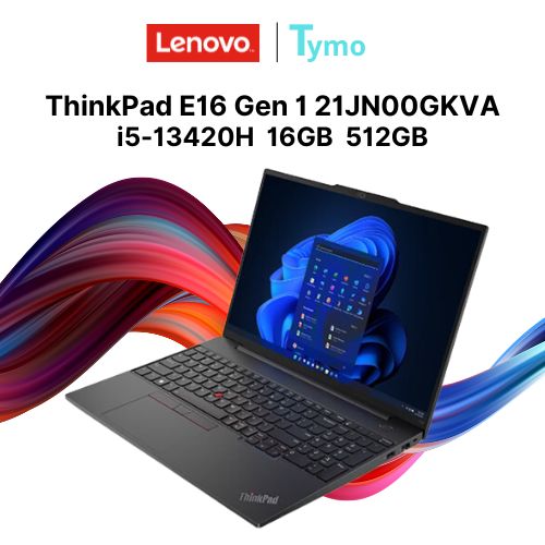Laptop Lenovo ThinkPad E16 Gen 1 21JN00GKVA (Core™ i5-13420H | 16GB | 512GB | Intel® UHD Graphics | 16 inch WUXGA) - Ảnh 2