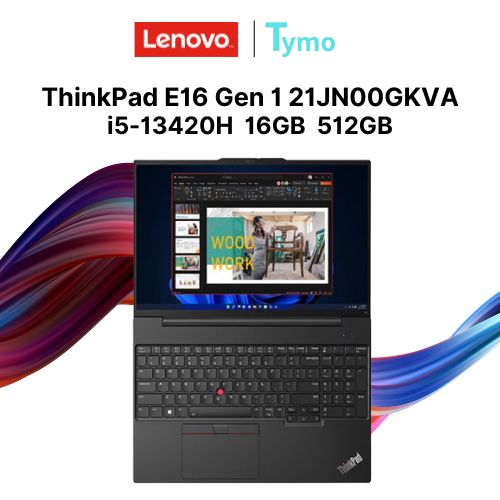 Laptop Lenovo ThinkPad E16 Gen 1 21JN00GKVA (Core™ i5-13420H | 16GB | 512GB | Intel® UHD Graphics | 16 inch WUXGA) - Ảnh 5