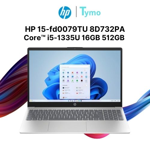 HP 15-fd0079TU 8D732PA (Core™ i5-1335U | 16GB | 512GB | Iris® Xᵉ Graphics | 15.6 inch FHD)