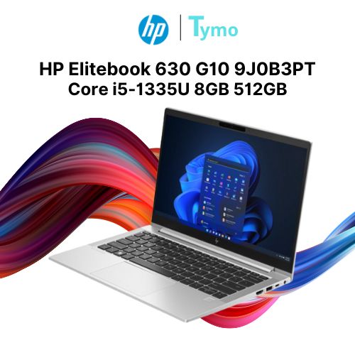 HP Elitebook 630 G10 9J0B3PT (Core i5-1335U | 8GB | 512GB | Intel UHD Graphics | 13.3 inch FHD) - Ảnh 3
