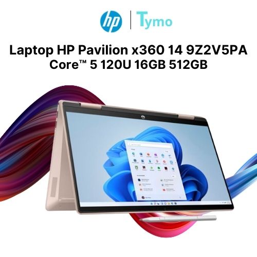 HP Pavilion X360 14-ek1047TU 80R25PA (Core i7-1355U | 16GB | 512GB | Intel Iris Xe | 14 inch FHD | Cảm ứng)
