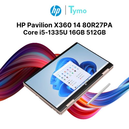 HP Pavilion X360 14-ek1049TU 80R27PA (Core i5-1335U | 16GB | 512GB | Intel® UHD | 14 inch FHD | Cảm ứng) - Ảnh 8