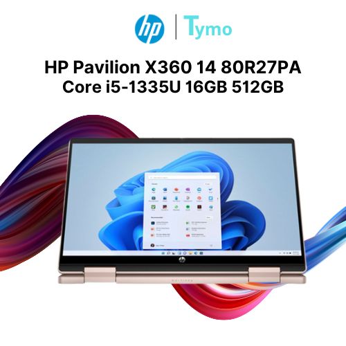 HP Pavilion X360 14-ek1049TU 80R27PA (Core i5-1335U | 16GB | 512GB | Intel® UHD | 14 inch FHD | Cảm ứng) - Ảnh 2