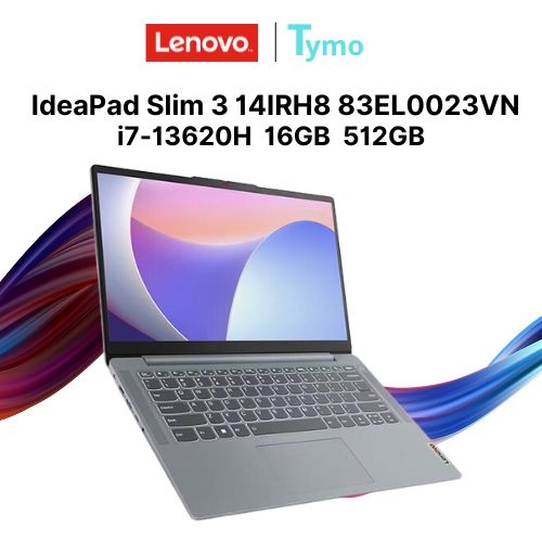 Laptop Lenovo IdeaPad Slim 3 14IRH8 83EL0023VN (Core™ i7-13620H | 16GB | 512GB | Intel UHD | 14 inch FHD) - Ảnh 3