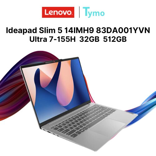 Laptop Lenovo Ideapad Slim 5 14IMH9 83DA001YVN (Intel® Core™ Ultra 7 155H | 32GB | 512GB | Intel® Arc™ Graphics | 14 inch WUXGA OLED) - Ảnh 2