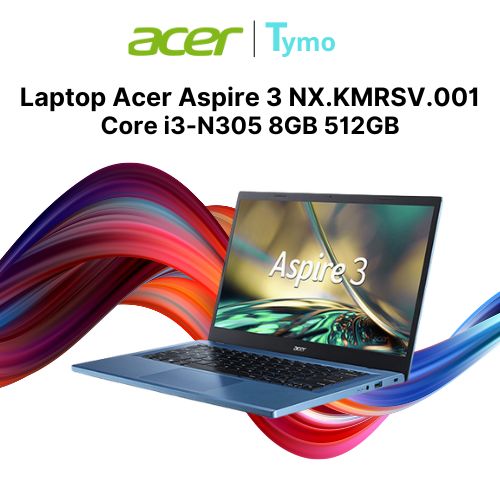 Laptop Acer Aspire 3 A314-36M-34AP NX.KMRSV.001 (Core i3-N305 | 8GB | 512GB | Intel UHD | 14 inch FHD) - Ảnh 4