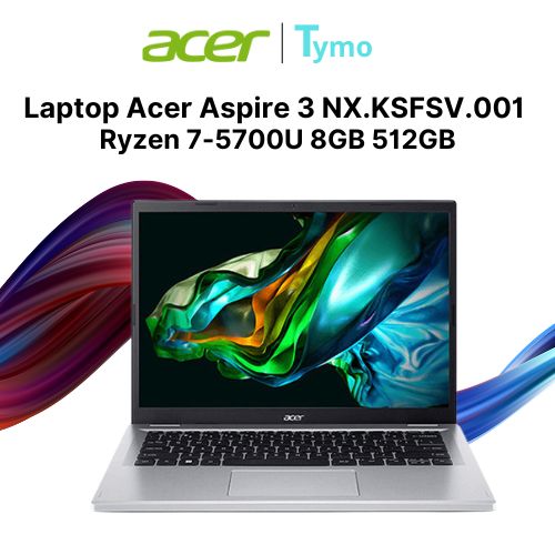 Laptop Acer Aspire 3 A314-42P-R3B3 NX.KSFSV.001 (Ryzen 7-5700U | 16GB | 512GB | AMD Radeon Graphics | 14 inch WUXGA)