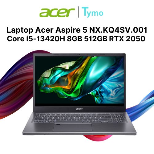 Laptop Acer Aspire 5 A515-58GM-59LJ NX.KQ4SV.001 (Core i5-13420H | 8GB | 512GB | RTX 2050 4GB | 15.6 inch FHD)