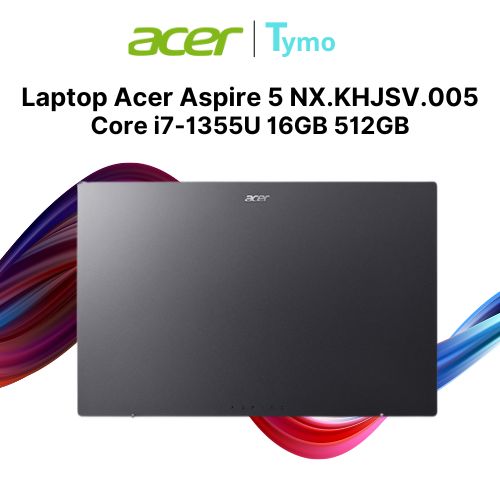 Laptop Acer Aspire 5 A515-58P-774R NX.KHJSV.005 (Core i7-1355U | 16GB | 512GB | Intel Iris Xe | 15.6 inch FHD) - Ảnh 2