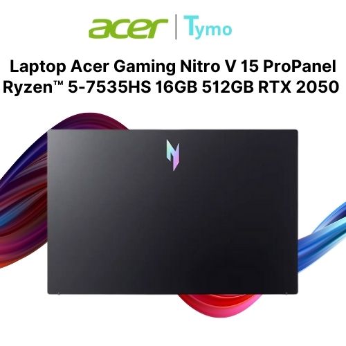Laptop Gaming Acer Nitro V 15 ProPanel ANV15-41-R7AP NH.QPGSV.002 (Ryzen™ 5-7535HS | 16GB | 512GB SSD | RTX 2050 4GB | 15.6 inch FHD 180Hz) - Ảnh 4