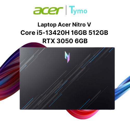 Laptop Acer Gaming Nitro V ANV15-51-53DM NH.QN9SV.007 (Core i5-13420H | 16GB | 512GB | RTX 3050 6GB | 15.6 inch FHD 144Hz) - Ảnh 6
