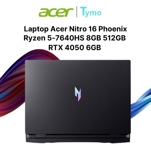 Laptop Gaming Acer Nitro 16 Phoenix AN16-41-R50Z (Ryzen 5-7640HS | 8GB | 512GB | RTX 4050 6GB | 16 inch WUXGA 165Hz) - Ảnh 7