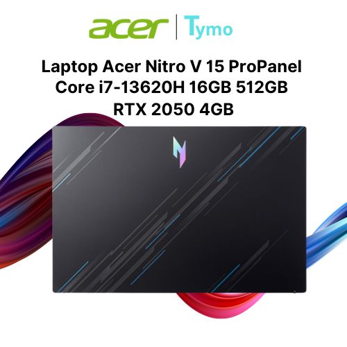 Laptop Acer Nitro V 15 ProPanel ANV15-51-73BT NH.QNASV.009 (Core i7-13620H | 16GB | 512GB | RTX 2050 4GB | 15.6 inch FHD 180Hz) - Ảnh 6