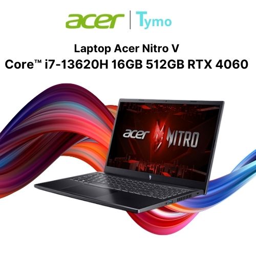 Laptop Acer Nitro V ANV15-51-78BG NH.QQESV.00A (Core™ i7-13620H | 16GB | 512GB | RTX 4060 | 15.6 inch FHD 180Hz)