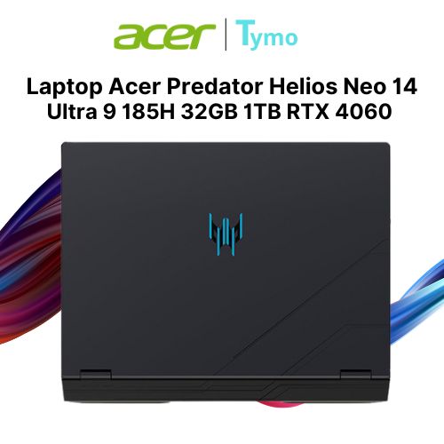 Laptop Acer Predator Helios Neo 14 PHN14-51-99Y8 NH.QRPSV.001 (Ultra 9 185H | 32GB | 1TB | RTX 4060 | 14.5inch WQXGA+ 165Hz) - Ảnh 4