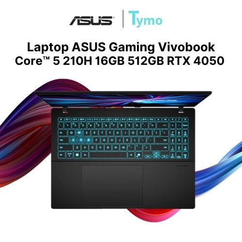 Laptop Gaming ASUS Vivobook K3607VU-RP280W (Core™ 5 210H | 16GB | 512GB | RTX 4050 6GB | 16inch WUXGA 144Hz) - Ảnh 6