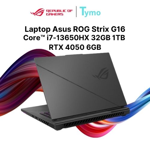 Laptop Gaming Asus ROG Strix G16 G614JU-N3509W (Core™ i7-13650HX | 32GB | 1TB SSD | RTX 4050 6GB | 16inch WUXGA 165Hz) - Ảnh 6
