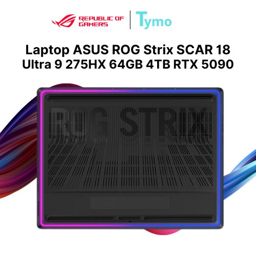 Laptop Gaming ASUS ROG Strix SCAR 18 G835LX-SA193W (Ultra 9 275HX | 64GB | 4TB | RTX 5090 24GB | 18 inch WQXGA MiniLed 240Hz) - Ảnh 2