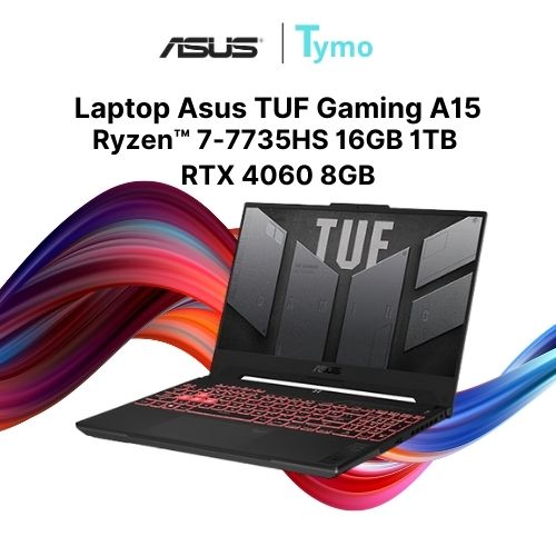 Laptop Gaming ASUS TUF A15 FA507NV-LP061W (Ryzen™ 7-7735HS | 16GB | 1TB | RTX 4060 8GB | 15.6inch FHD 144Hz) - Ảnh 5