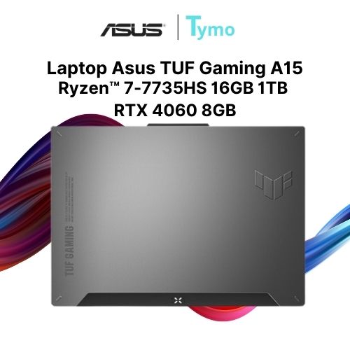 Laptop Gaming ASUS TUF A15 FA507NV-LP061W (Ryzen™ 7-7735HS | 16GB | 1TB | RTX 4060 8GB | 15.6inch FHD 144Hz) - Ảnh 3