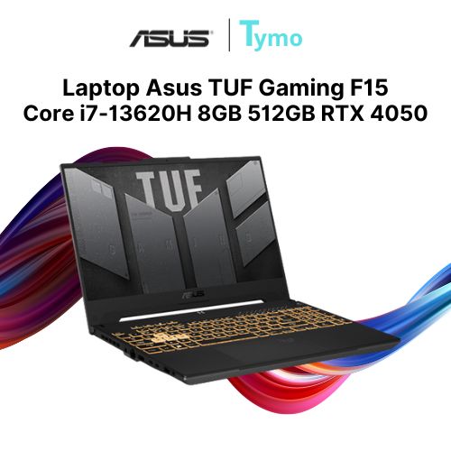 Laptop Gaming ASUS TUF F15 FX507VU-LP198W (Core i7-13620H | 8GB | 512GB | RTX 4050 6GB | 15.6 inch FHD 144Hz) - Ảnh 2