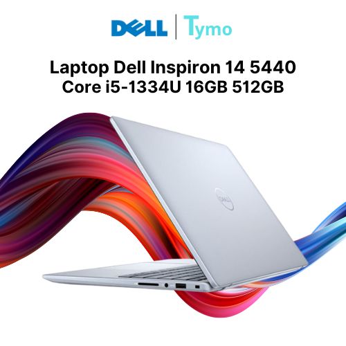 Laptop Dell Inspiron 14 5440 NDY5V1 (Core i5-1334U | 16GB | 512GB | Intel® Graphics | 14 inch FHD+) - Ảnh 3