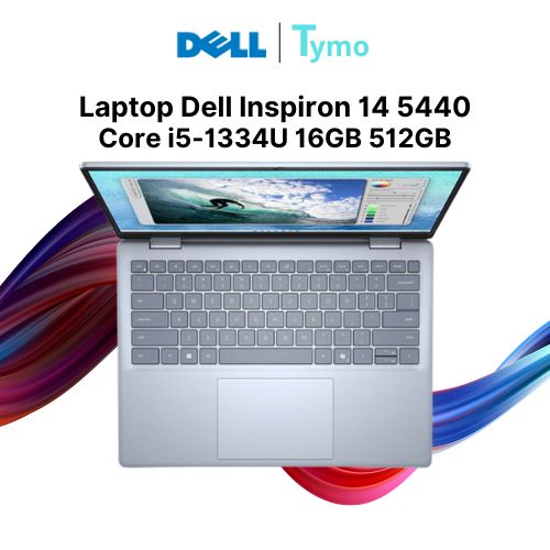Laptop Dell Inspiron 14 5440 NDY5V1 (Core i5-1334U | 16GB | 512GB | Intel® Graphics | 14 inch FHD+) - Ảnh 5