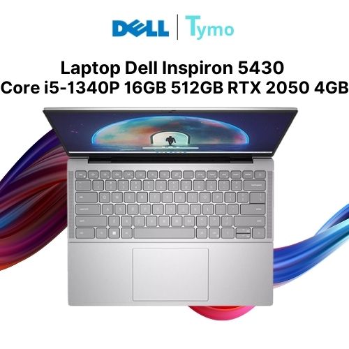 Laptop Dell Inspiron 5430 N5430-i5P165W11SL2050 (Core i5-1340P | 16GB | 512GB | RTX 2050 4GB | 14.0 inch 2.5K 120Hz) - Ảnh 2