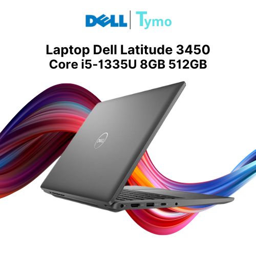 Laptop Dell Latitude 3450-L3450-1335U-08512U (Core i5-1335U | 8GB | 512GB | Intel UHD | 14 inch FHD | Ubuntu) - Ảnh 4