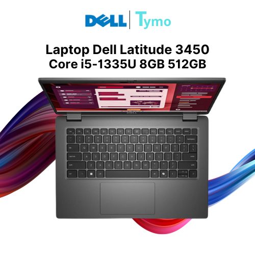 Laptop Dell Latitude 3450-L3450-1335U-08512U (Core i5-1335U | 8GB | 512GB | Intel UHD | 14 inch FHD | Ubuntu) - Ảnh 5