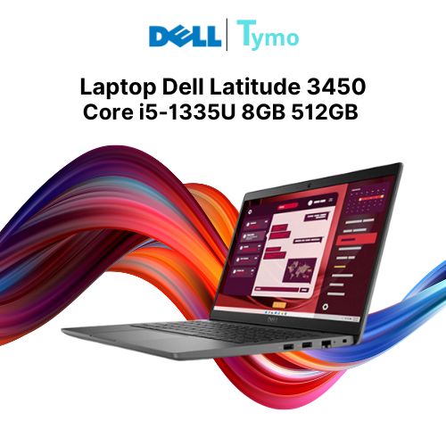 Laptop Dell Latitude 3450-L3450-1335U-08512U (Core i5-1335U | 8GB | 512GB | Intel UHD | 14 inch FHD | Ubuntu) - Ảnh 6