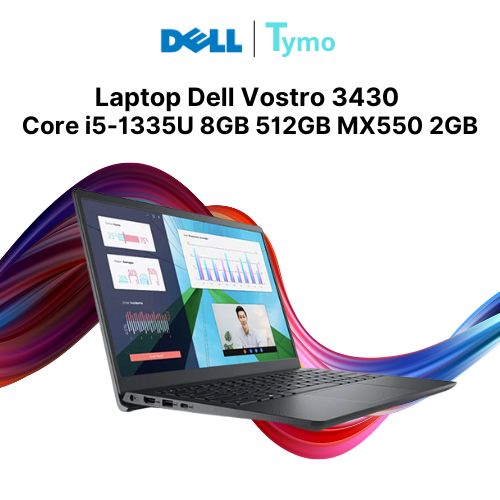 Laptop Dell Vostro 3430 60YGM (Core i5-1335U | 8GB | 512GB | MX550 2GB | 14 inch FHD) - Ảnh 4