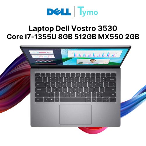 Laptop Dell Vostro 3530 V3530-i7U085W11GRD2 (Intel Core i7-1355U | 8GB | 512GB | MX550 2GB | 15.6 inch FHD 120Hz) - Ảnh 4