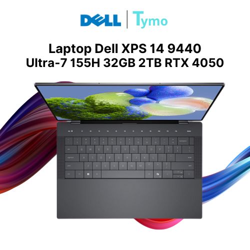 Laptop Dell XPS 14 9440 Ultra 7 155H 32GB 2TB RTX 4050 - Ảnh 3