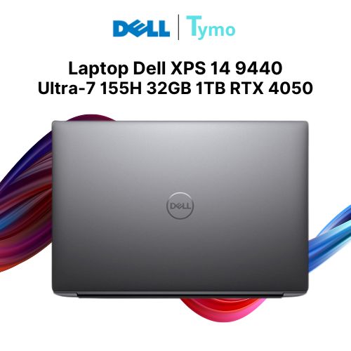 Laptop Dell XPS 14 9440 Ultra-7 155H 32GB 1TB RTX 4050 - Ảnh 2