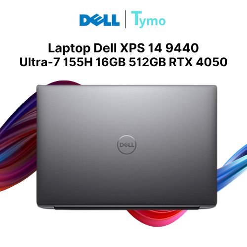 Laptop Dell XPS 14 9440 Ultra-7 155H 16GB 512GB RTX 4050 - Ảnh 6