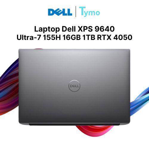 Laptop Dell XPS 16 9640 Ultra-7 155H 16GB 1TB RTX 4050 - Ảnh 8